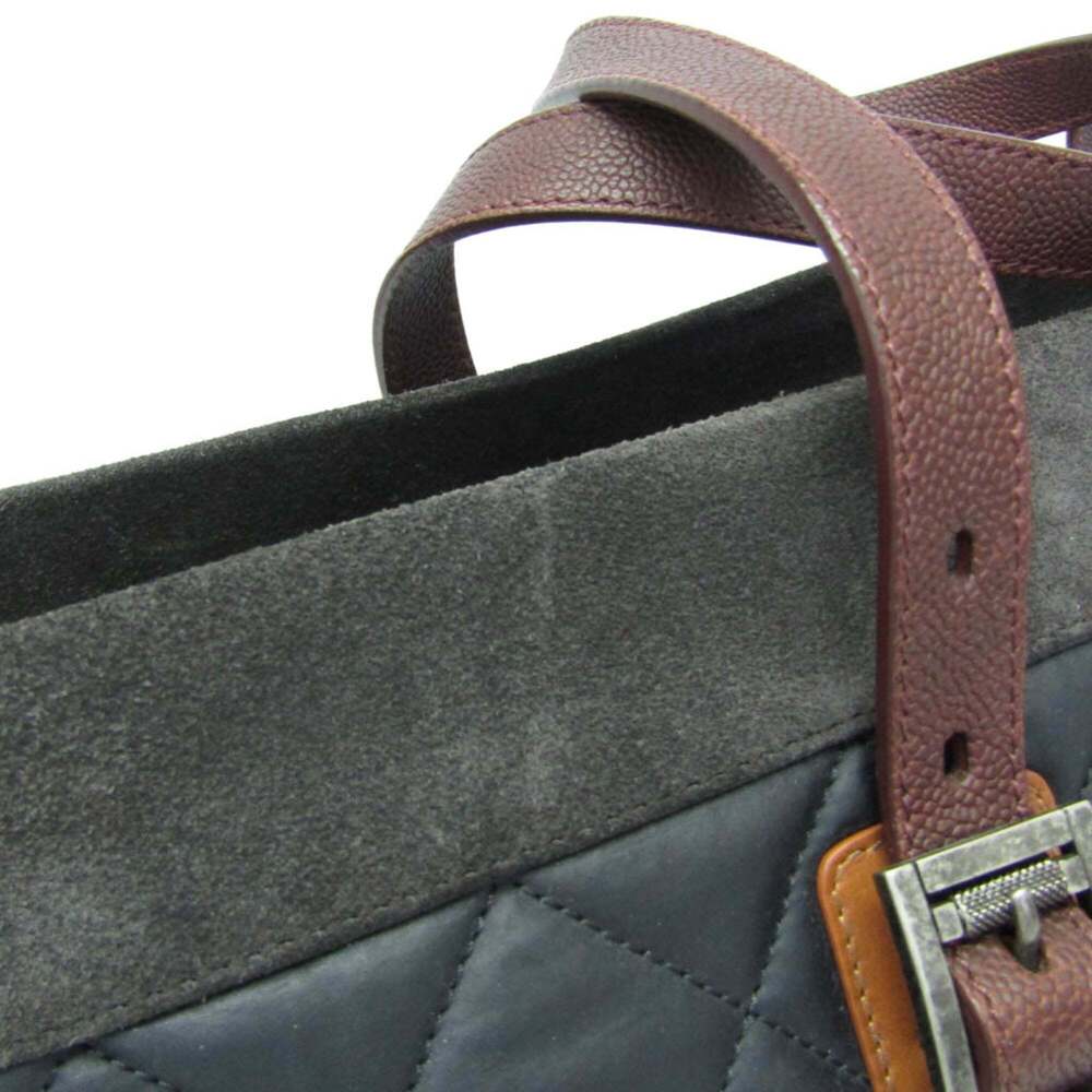 CHANEL Black Leather Tote Bag - Picture 11 of 16